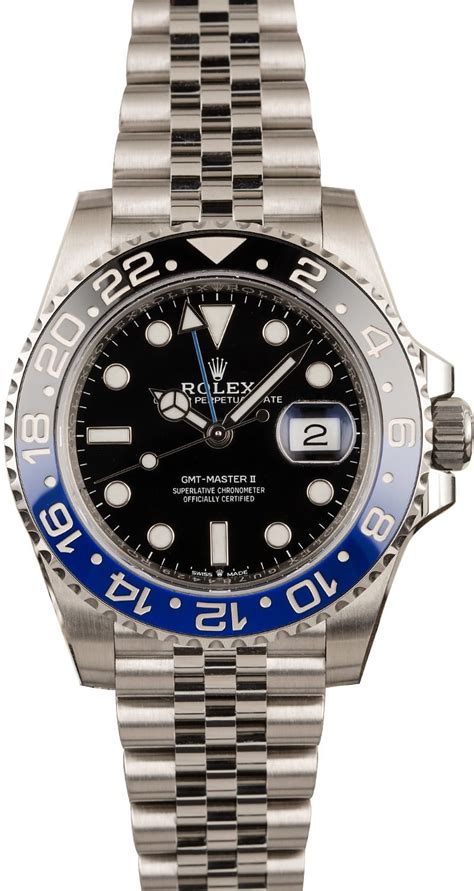 rolex gmt black and blue